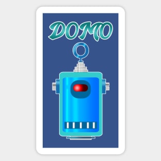 Blue Domo Magnet